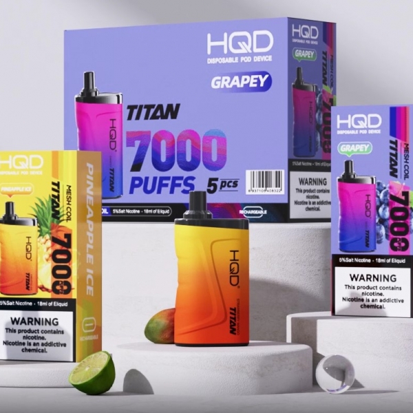 Купить HQD Titan 7000 - Черника-Мята